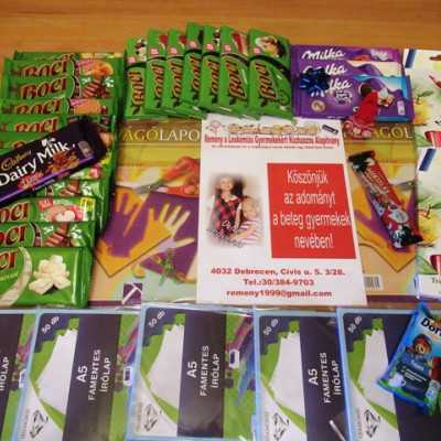 Érkeznek a „cipősdoboznyi szeretet” ajándékai és a csokoládék 2017 - alapítvány, adó 1%, támogatás