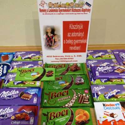 Érkeznek a „cipősdoboznyi szeretet” ajándékai és a csokoládék - alapítvány, adó 1%, támogatás