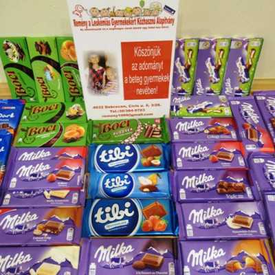 Érkeznek a „cipősdoboznyi szeretet” ajándékai és a csokoládék - alapítvány, adó 1%, támogatás