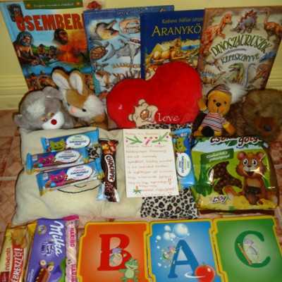 Érkeznek a „cipősdoboznyi szeretet” ajándékai és a csokoládék 2016 - alapítvány, adó 1%, támogatás