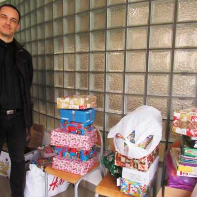 Érkeznek a „cipősdoboznyi szeretet” ajándékai és a csokoládék 2019 december - alapítvány, adó 1%, támogatás