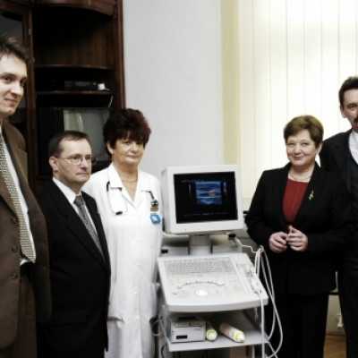 Műszerátadás 2004-2005 - adó, 1%, alapítvány, támogatás