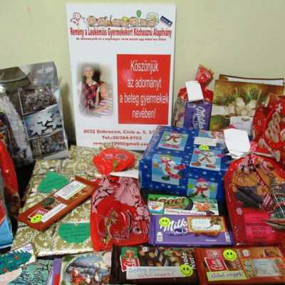 Érkeznek a „cipősdoboznyi szeretet” ajándékai és a csokoládék 2019 december - alapítvány, adó 1%, támogatás