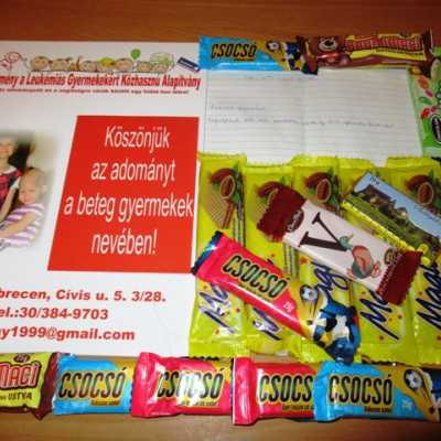 Érkeznek a „cipősdoboznyi szeretet” ajándékai és a csokoládék 2017 - alapítvány, adó 1%, támogatás