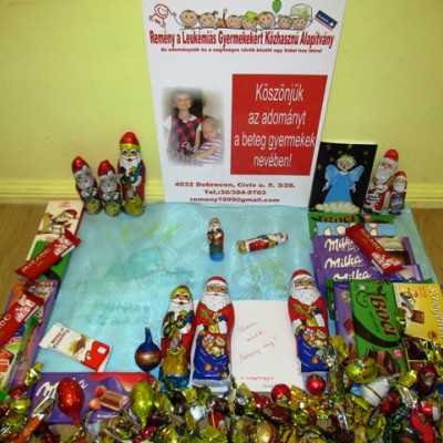 Érkeznek a „cipősdoboznyi szeretet” ajándékai és a csokoládék 2017 - alapítvány, adó 1%, támogatás