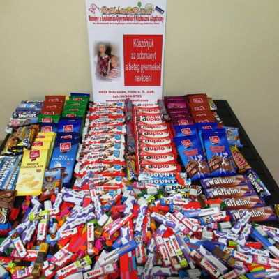 Érkeznek a „cipősdoboznyi szeretet” ajándékai és a csokoládék - alapítvány, adó 1%, támogatás