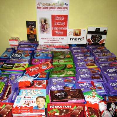 Érkeznek a „cipősdoboznyi szeretet” ajándékai és a csokoládék 2018 - alapítvány, adó 1%, támogatás