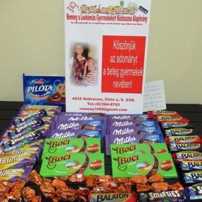 Érkeznek a „cipősdoboznyi szeretet” ajándékai és a csokoládék - alapítvány, adó 1%, támogatás