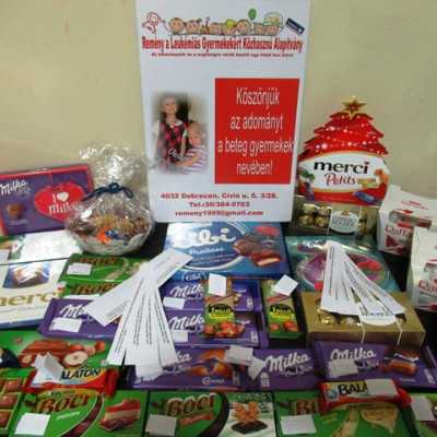 Érkeznek a „cipősdoboznyi szeretet” ajándékai és a csokoládék 2019 Karácsonyra - alapítvány, adó 1%, támogatás