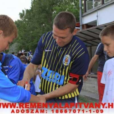 Nemes célt szolgált az Ibrányban rendezett mérkõzés! - adó, 1%, alapítvány, támogatás