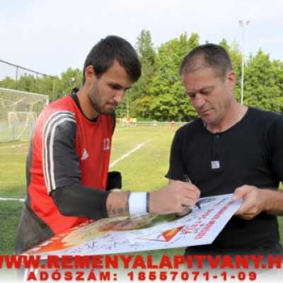 Nemes célt szolgált az Ibrányban rendezett mérkõzés! - adó, 1%, alapítvány, támogatás