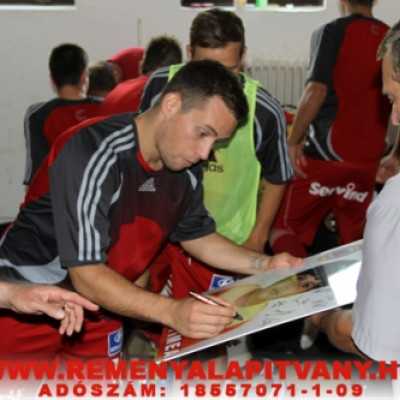 Nemes célt szolgált az Ibrányban rendezett mérkõzés! - adó, 1%, alapítvány, támogatás