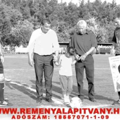 Nemes célt szolgált az Ibrányban rendezett mérkõzés! - adó, 1%, alapítvány, támogatás