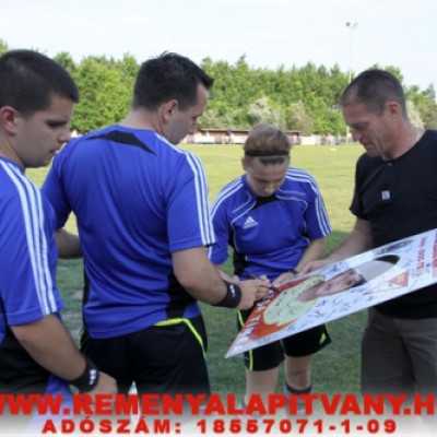 Nemes célt szolgált az Ibrányban rendezett mérkõzés! - adó, 1%, alapítvány, támogatás