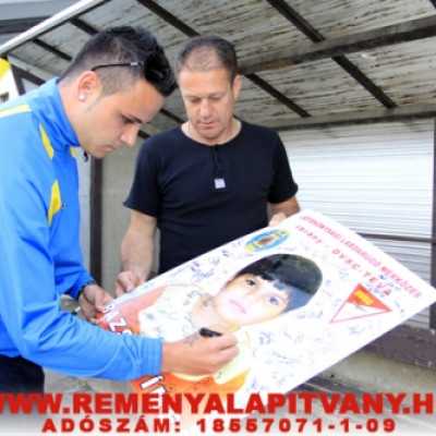 Nemes célt szolgált az Ibrányban rendezett mérkõzés! - adó, 1%, alapítvány, támogatás