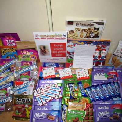 Érkeznek a „cipősdoboznyi szeretet” ajándékai és a csokoládék - alapítvány, adó 1%, támogatás