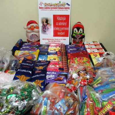 Érkeznek a „cipősdoboznyi szeretet” ajándékai és a csokoládék 2019 december - alapítvány, adó 1%, támogatás