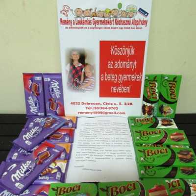 Érkeznek a „cipősdoboznyi szeretet” ajándékai és a csokoládék 2019 december - alapítvány, adó 1%, támogatás