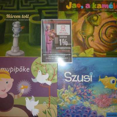 Papírszínház a Csimota Kiadó támogatásaként - alapítvány, adó 1%, támogatás