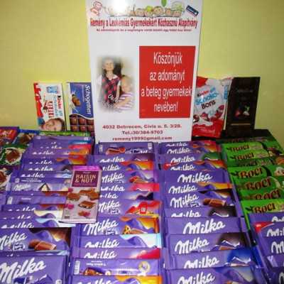 Érkeznek a „cipősdoboznyi szeretet” ajándékai és a csokoládék 2018 - alapítvány, adó 1%, támogatás