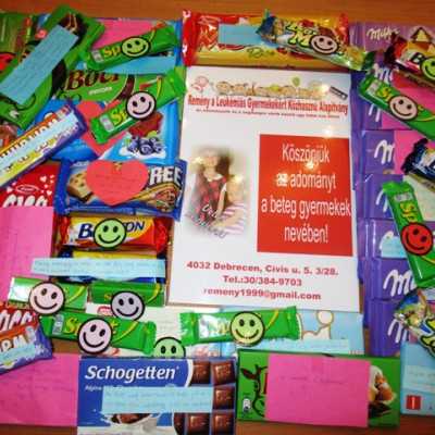 Érkeznek a „cipősdoboznyi szeretet” ajándékai és a csokoládék 2017 - alapítvány, adó 1%, támogatás
