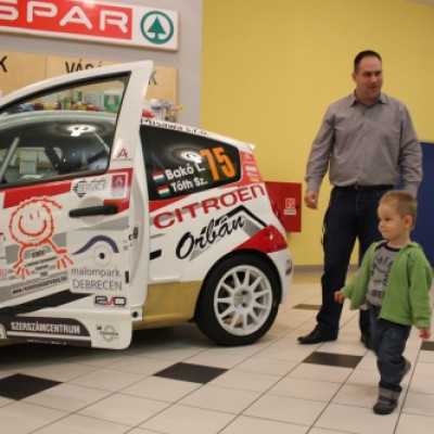 Rally autóba gyűjtjük az adományt! - adó, 1%, alapítvány, támogatás