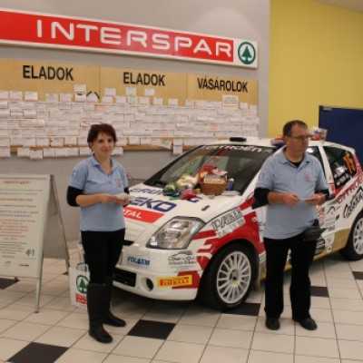 Rally autóba gyűjtjük az adományt! - adó, 1%, alapítvány, támogatás