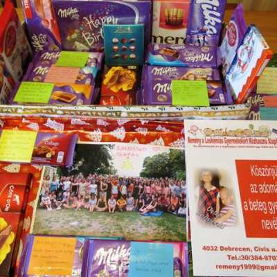 Érkeznek a „cipősdoboznyi szeretet” ajándékai és a csokoládék 2017 - alapítvány, adó 1%, támogatás
