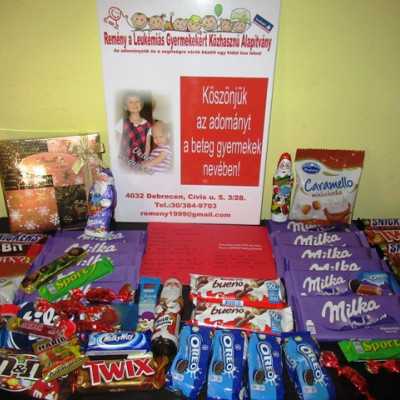 Érkeznek a „cipősdoboznyi szeretet” ajándékai és a csokoládék 2018 - alapítvány, adó 1%, támogatás