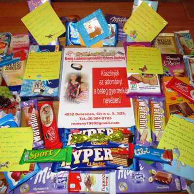 Érkeznek a „cipősdoboznyi szeretet” ajándékai és a csokoládék 2017 - alapítvány, adó 1%, támogatás