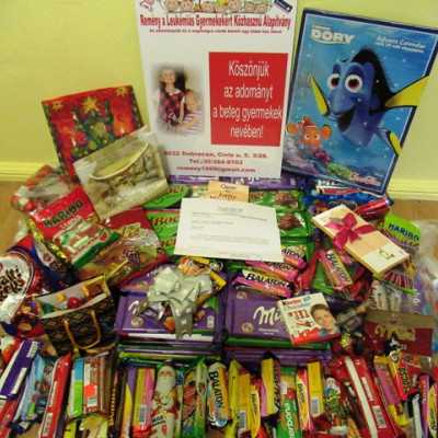 Érkeznek a „cipősdoboznyi szeretet” ajándékai és a csokoládék 2017 - alapítvány, adó 1%, támogatás