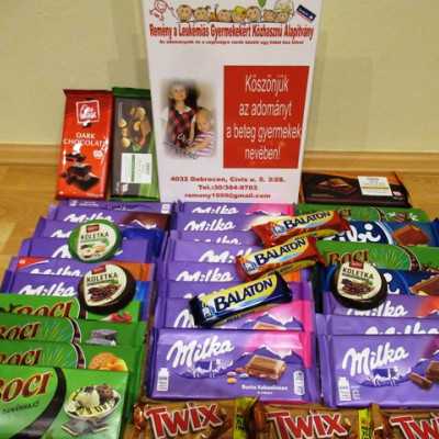 Érkeznek a „cipősdoboznyi szeretet” ajándékai és a csokoládék - alapítvány, adó 1%, támogatás