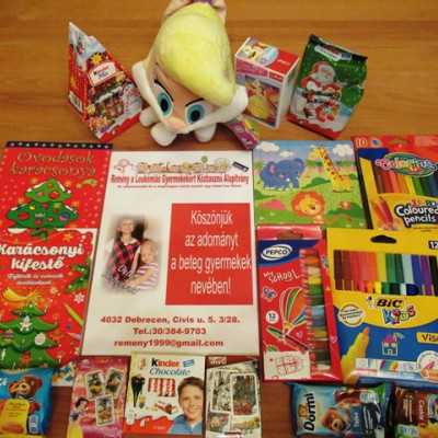 Érkeznek a „cipősdoboznyi szeretet” ajándékai és a csokoládék 2017 - alapítvány, adó 1%, támogatás