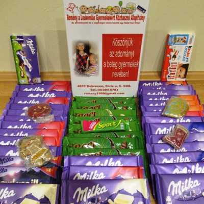 Érkeznek a „cipősdoboznyi szeretet” ajándékai és a csokoládék - alapítvány, adó 1%, támogatás