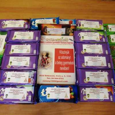 Érkeznek a „cipősdoboznyi szeretet” ajándékai és a csokoládék 2017 - alapítvány, adó 1%, támogatás