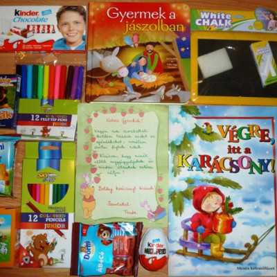 Érkeznek a „cipősdoboznyi szeretet” ajándékai és a csokoládék 2016 - alapítvány, adó 1%, támogatás