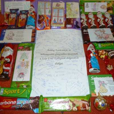 Érkeznek a „cipősdoboznyi szeretet” ajándékai és a csokoládék 2016 - alapítvány, adó 1%, támogatás