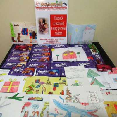 Érkeznek a „cipősdoboznyi szeretet” ajándékai és a csokoládék 2019 december - alapítvány, adó 1%, támogatás