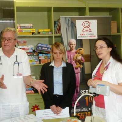 Szombathelyen is van már orvosi vénaszkenner - alapítvány, adó 1%, támogatás