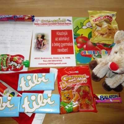Érkeznek a „cipősdoboznyi szeretet” ajándékai és a csokoládék 2017 - alapítvány, adó 1%, támogatás