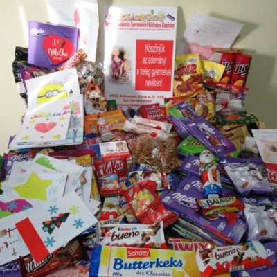 Érkeznek a „cipősdoboznyi szeretet” ajándékai és a csokoládék 2019 december - alapítvány, adó 1%, támogatás