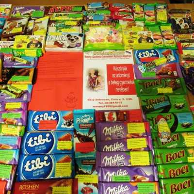 Érkeznek a „cipősdoboznyi szeretet” ajándékai és a csokoládék 2017 - alapítvány, adó 1%, támogatás