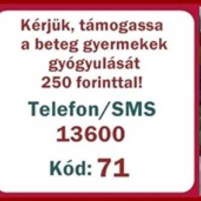 Több mint 5000 hívás érkezett! - alapítvány, adó 1%, támogatás
