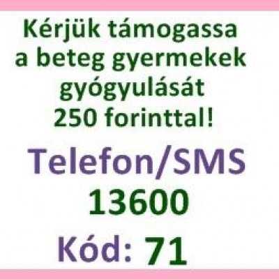 Több mint 5000 hívás érkezett! - alapítvány, adó 1%, támogatás