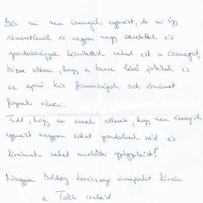 Érkeznek a „cipősdoboznyi szeretet” ajándékai és a csokoládék 2016 - alapítvány, adó 1%, támogatás