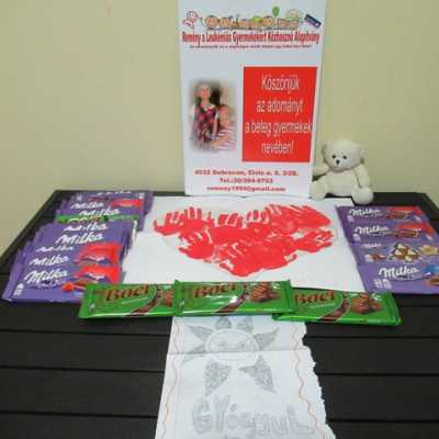 Érkeznek a „cipősdoboznyi szeretet” ajándékai és a csokoládék 2019 december - alapítvány, adó 1%, támogatás