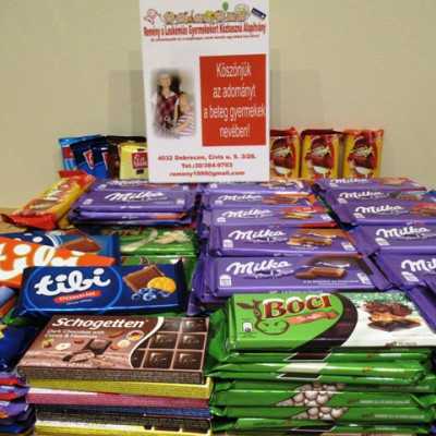 Érkeznek a „cipősdoboznyi szeretet” ajándékai és a csokoládék - alapítvány, adó 1%, támogatás