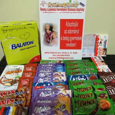 Érkeznek a „cipősdoboznyi szeretet” ajándékai és a csokoládék - alapítvány, adó 1%, támogatás