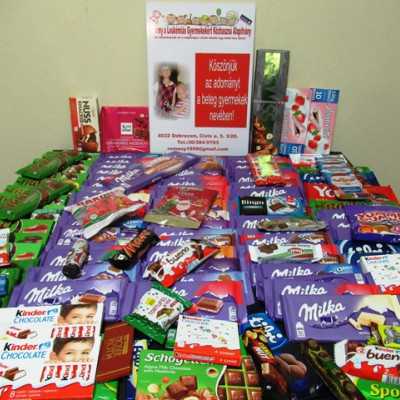 Érkeznek a „cipősdoboznyi szeretet” ajándékai és a csokoládék 2019 december - alapítvány, adó 1%, támogatás