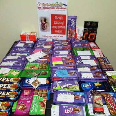 Érkeznek a „cipősdoboznyi szeretet” ajándékai és a csokoládék 2019 december - alapítvány, adó 1%, támogatás